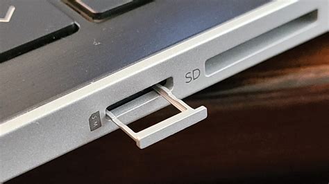 laptop with sim card slot .